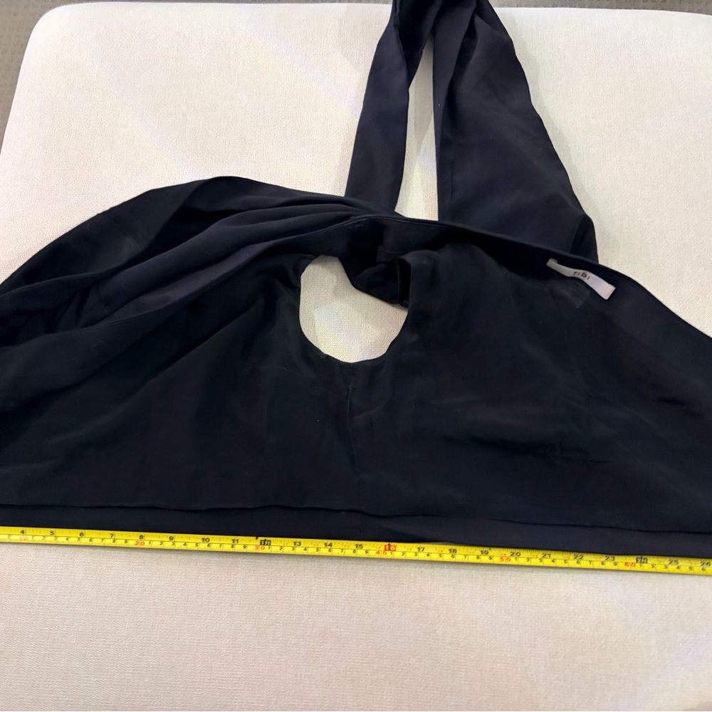 Tibi Black Wrap Vest - Picture 7 of 8
